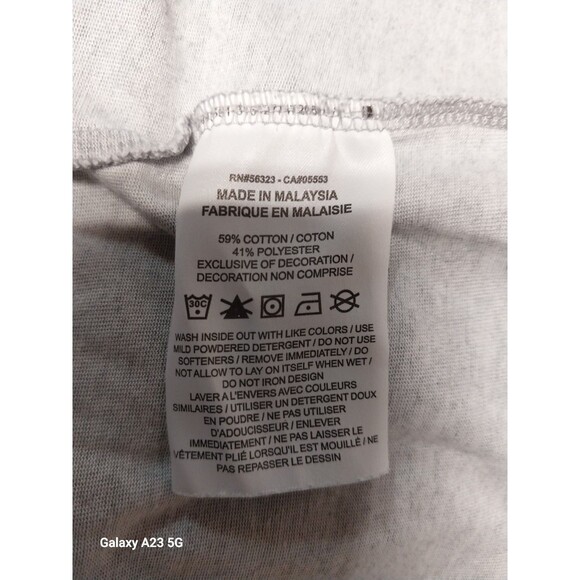 Nike Tee Mens Large Gray Dri Fit - Picture 4 of 5